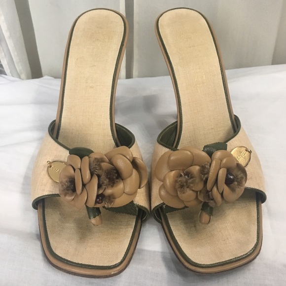 CHANEL Shoes - *SOLD* Light brown Chanel sandals CHANEL Shoes - *SOLD* Light brown Chanel sandals